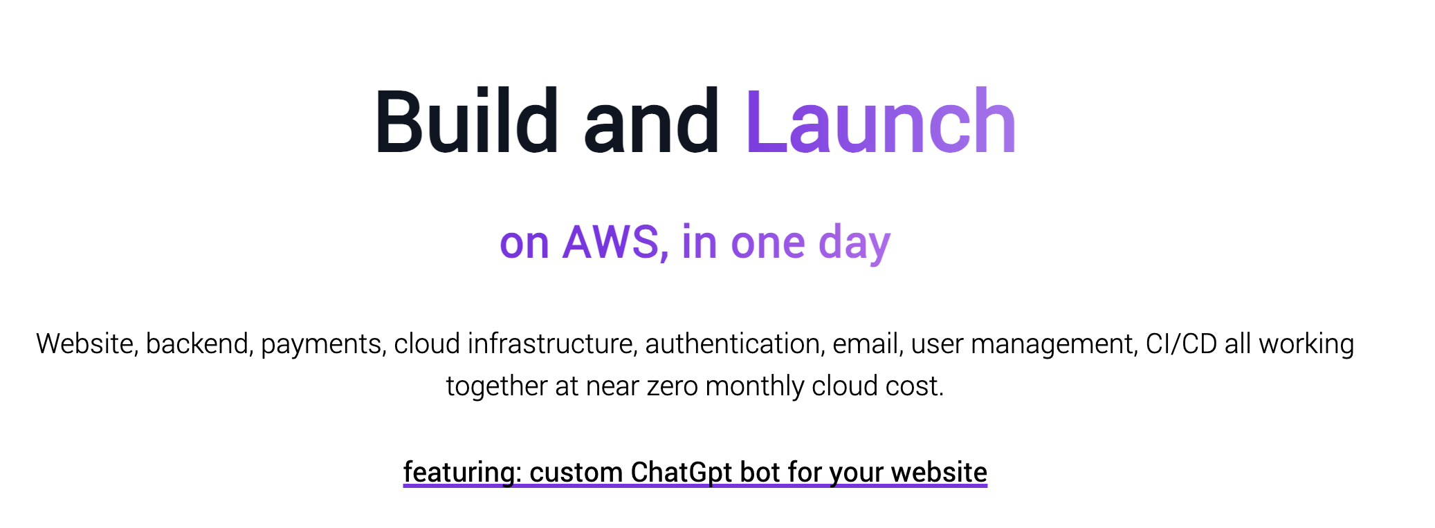 SaaS Construct (for AWS)