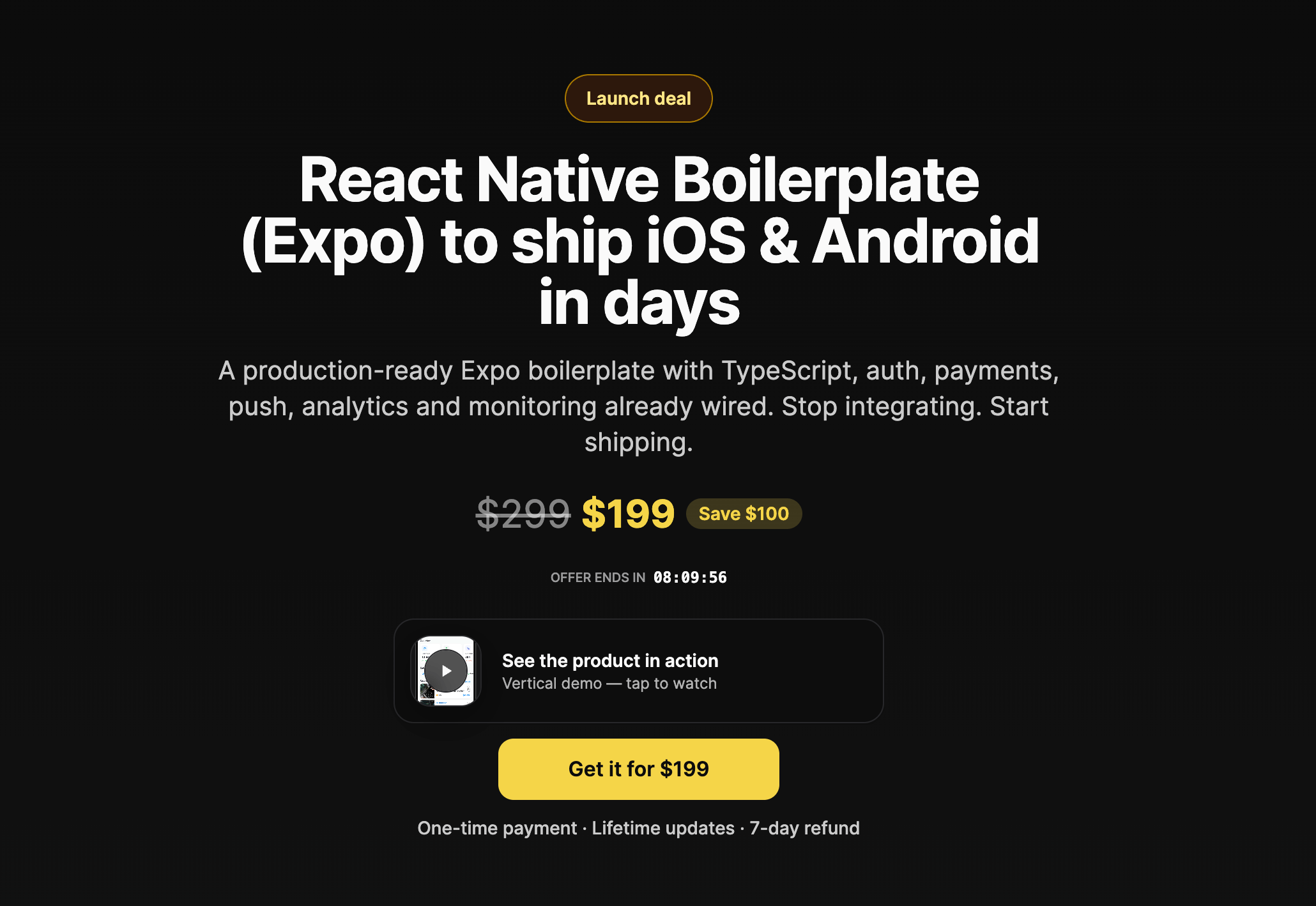 Expo Boilerplate